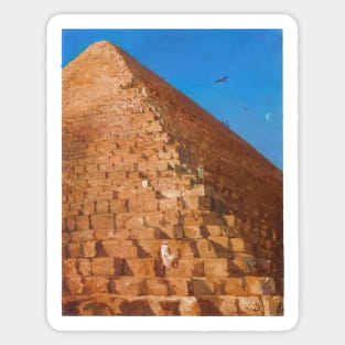 The great Pyramid of Giza Sticker